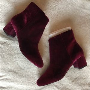 Velvet Booties